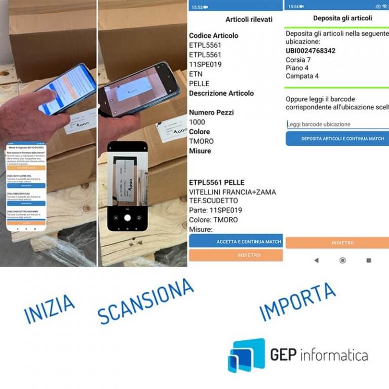 GEP Informatica - L’AI che legge etichette e capisce ordini di trasporto