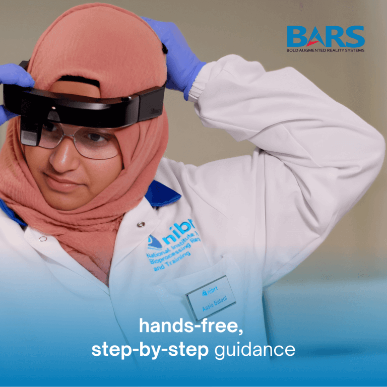 BARS e NIBRT di Dublino Definiscono il Nuovo Standard Operativo per il BioFarmaceutico con la Realtà Aumentata