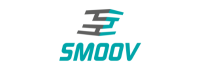 SMOOV logo: teal stylized S emblem above the teal SMOOV wordmark.